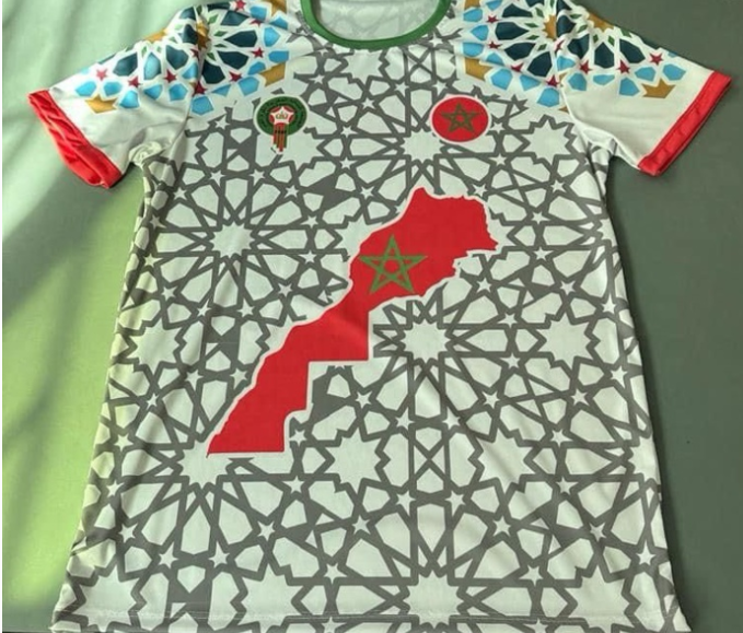 CAN 2023 : Des maillots pour les supporters des Lions de l’Atlas !  CAN 2023 : Des maillots pour les supporters des Lions de l’Atlas !