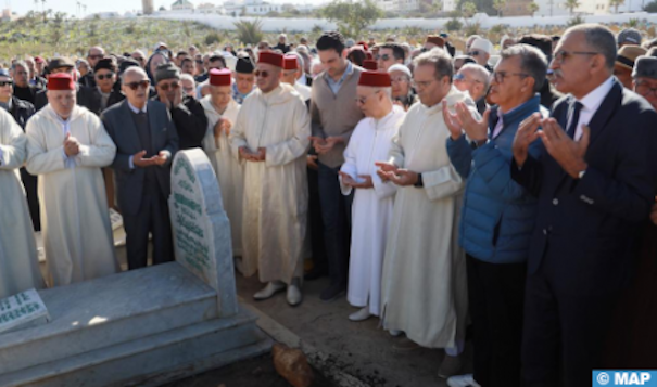 Funérailles à Rabat de feu Abbès Jirari, ancien Conseiller de SM le Roi