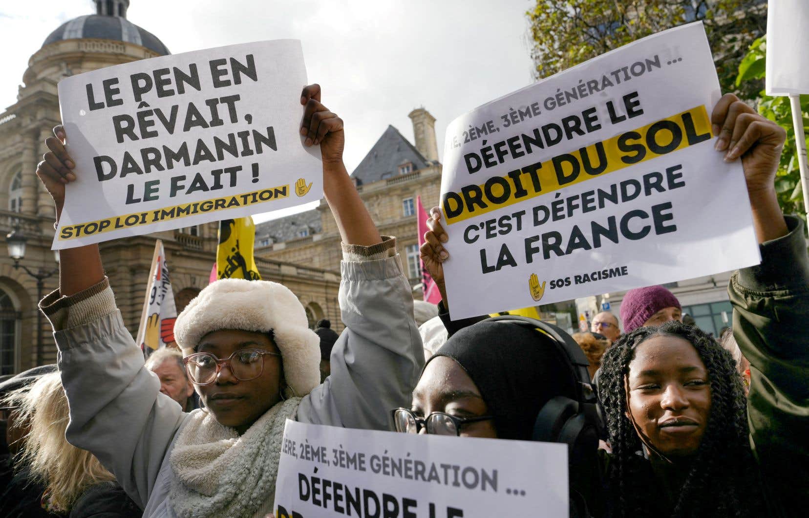 France : Mobilisation contre la loi sur l'immigration