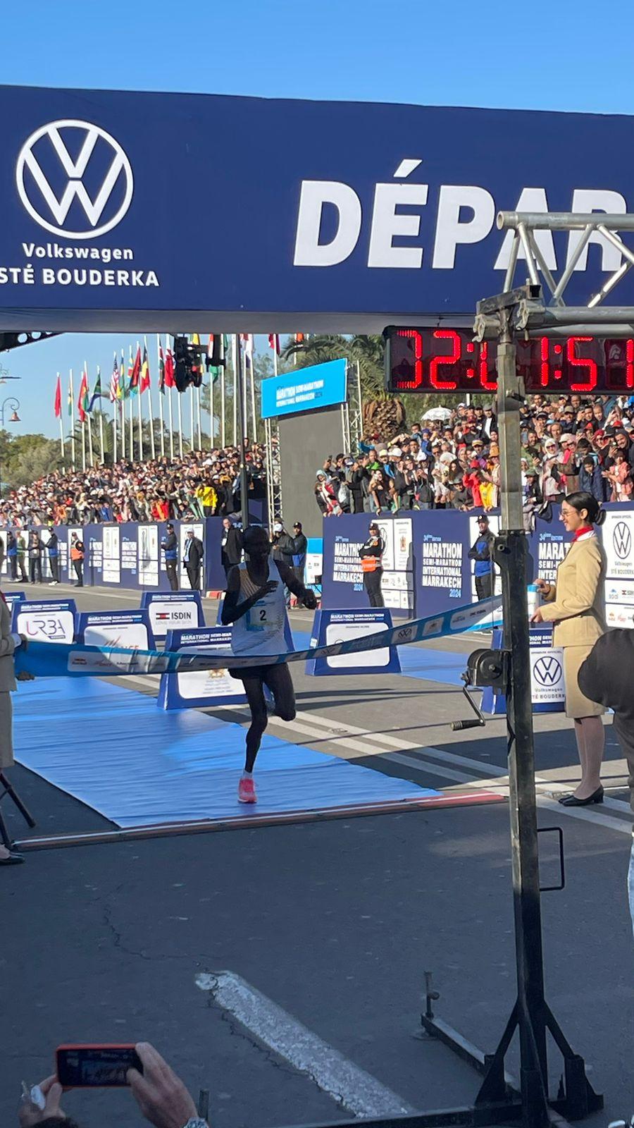 Athlétisme / Marathon international de Marrakech: Sammy Kitwara et Kaoutar Farkoussi remportent la 34ème édition
