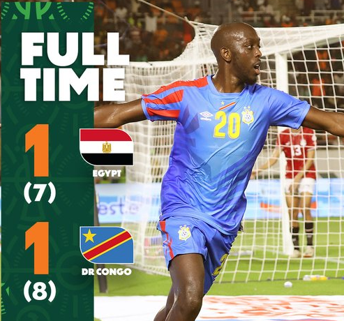 CAN 2023 : Les Léopards éliminent les Pharaons 