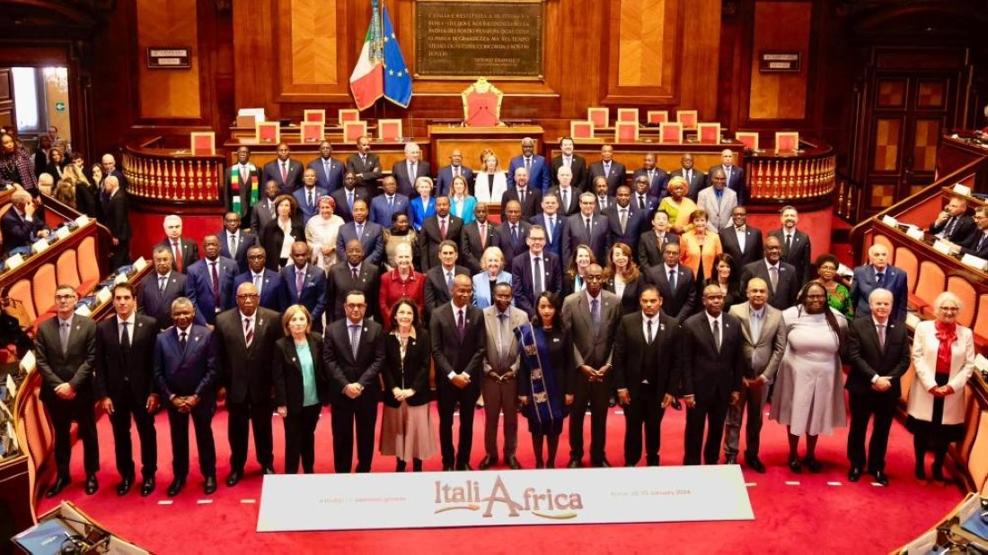 Rome : Ouverture du Sommet "Italie-Afrique : Un pont pour une croissance commune", avec la participation du Maroc