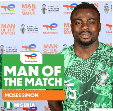 Moses Simon est passeur décisif  sur le but de la qualification Moses Simon est passeur décisif  sur le but de la qualification