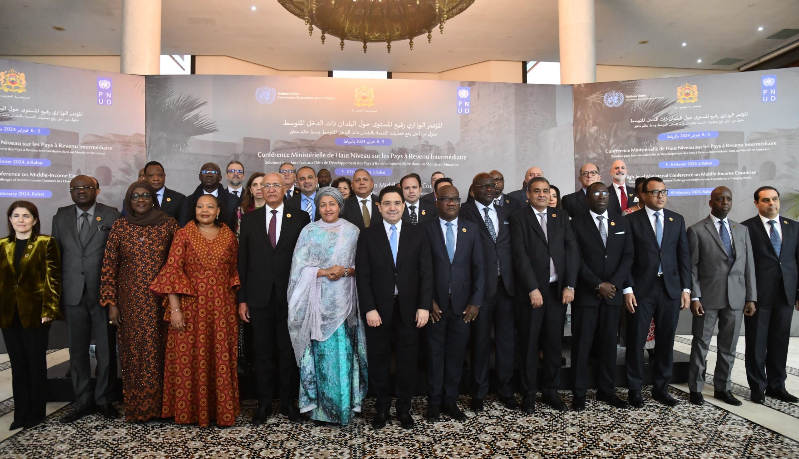 Ouverture à Rabat du Segment ministériel de la Conférence de Haut Niveau sur les pays à revenu intermédiaire