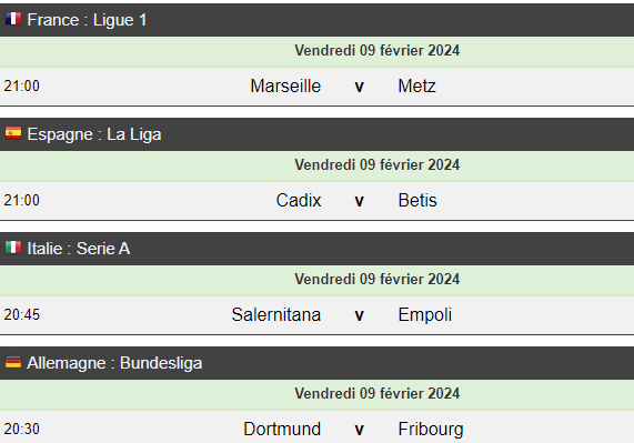 Foot européen / Les matchs du jour :  Amine Harit et Ounahi face à Metz