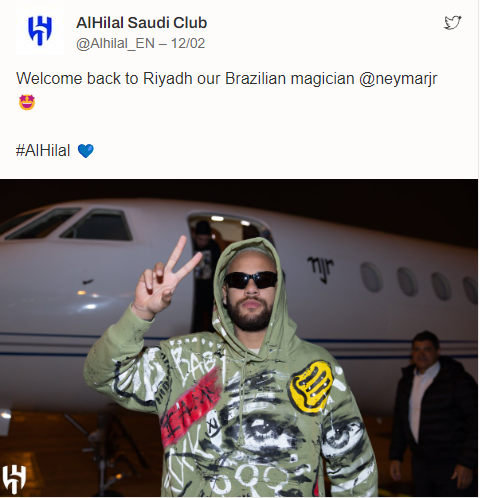 Arabie saoudite: Neymar de retour !