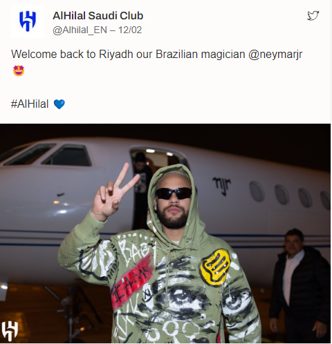 Arabie saoudite: Neymar de retour ! Arabie saoudite: Neymar de retour !