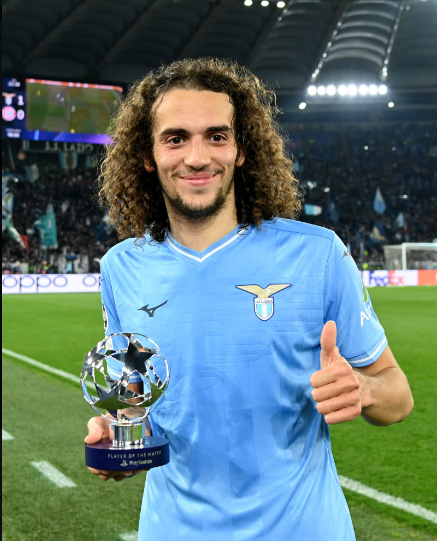 Le Franco-marocain Guendouzi désigné  Meilleur joueur du match