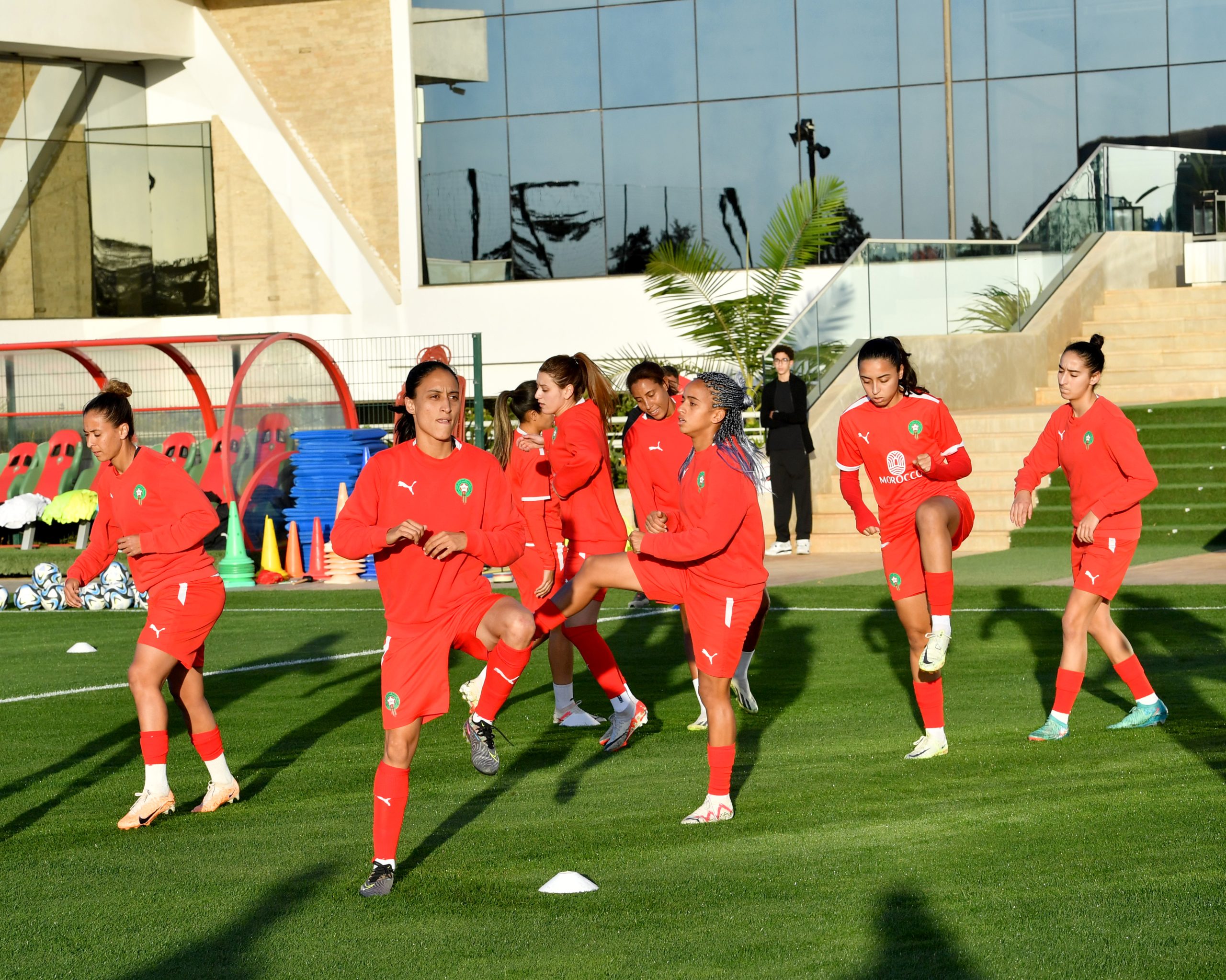 JO Paris. Football féminin /Maroc-Tunisie:  Les Lionnes peaufinent leur préparation