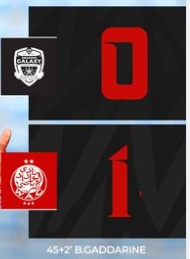Ligue des champions/Galaxy-Wydad (0-1)   Une victoire pour se reconstruire, insuffisante pour se qualifier !