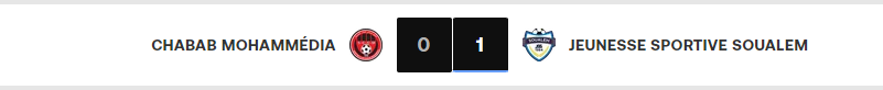 Botola. D1. J23 / SCCM-JSS (0-1):  Un penalty puis rien ! Botola. D1. J23 / SCCM-JSS (0-1):  Un penalty puis rien !