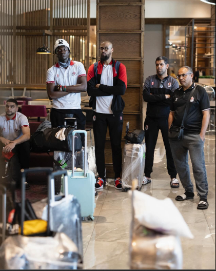 Arrivée de la delegation du FUS en Afrique du Sud