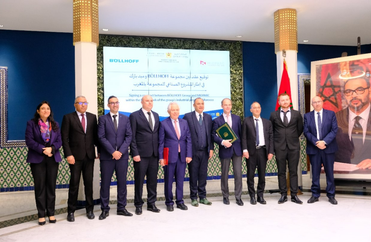 Industrie : Signature d’un accord de partenariat pour l’implantation du Groupe Böllhoff au Maroc