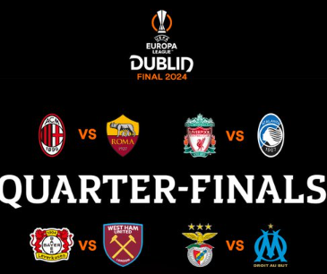 Europa League /Tirage des quarts et des demi-finales :  Benfica-OM et Milan-Roma en affiche