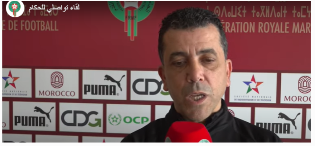 Le nouveau patron de la CCA, l'ancien arbitre assistant international, M;Karkouri
