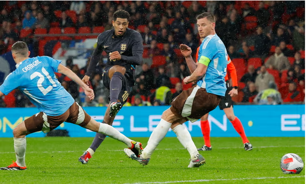 Foot amical international / Angleterre-Belgique :  Bellingham saveur, in extremis, des Anglais !