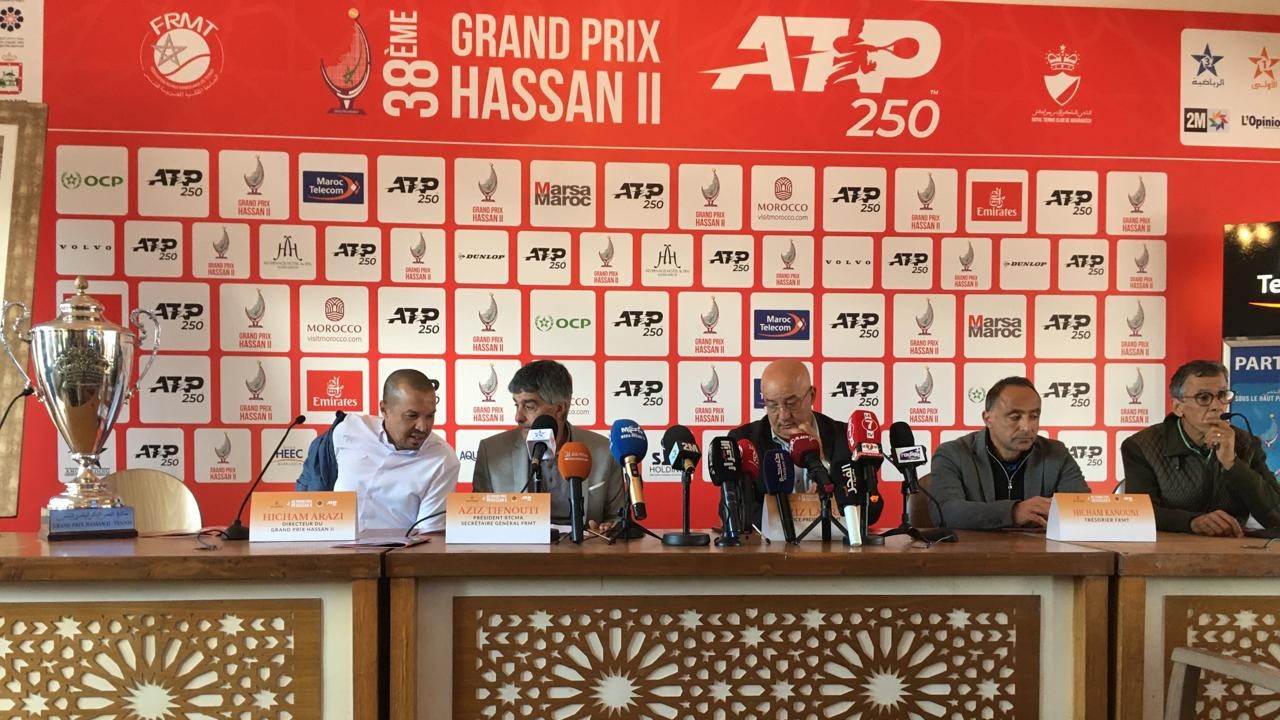 Tennis - Grand Prix Hassan II : Échos de la conférence de presse de la 38ème édition