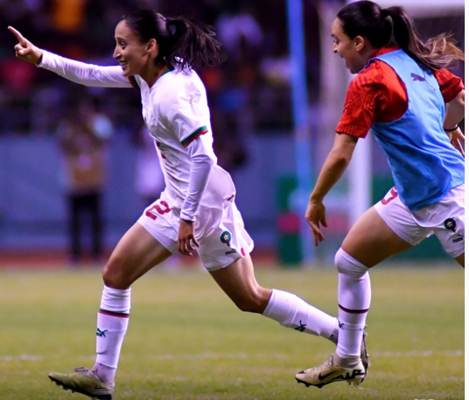 Foot féminin. Eliminatoires JO Paris 24: Des instants du 'Zambie-Maroc'  racontés en vidéos et photos !