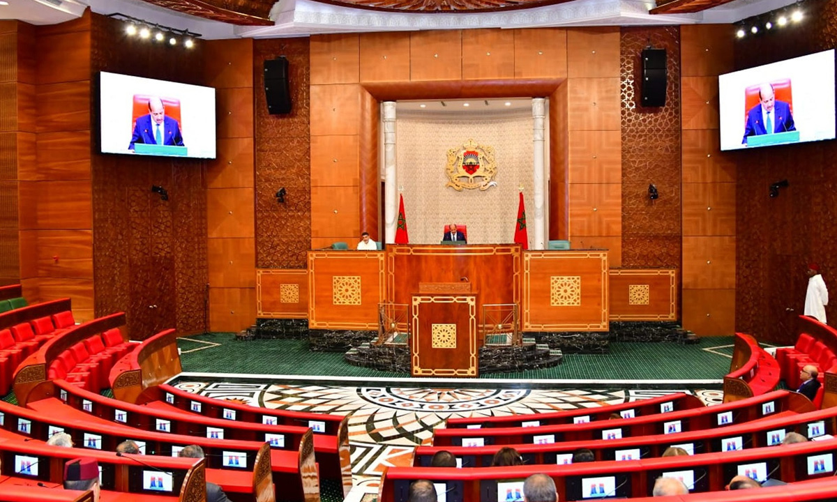 Chambre des Conseillers : ouverture de la deuxième session de l’année législative 2023-2024
