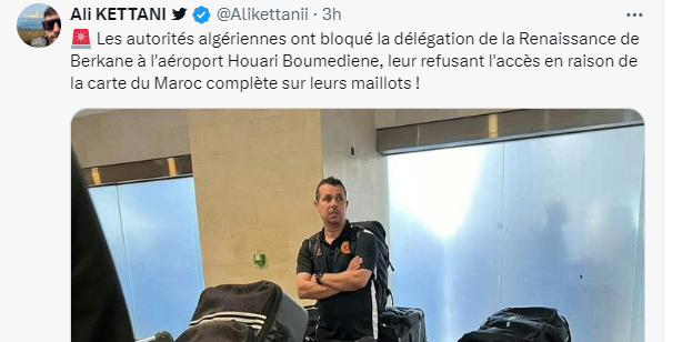 Demi - finale de la Coupe de la CAF/   La RSB bloquée à l'aéroport d’Alger par les autorités algériennes !