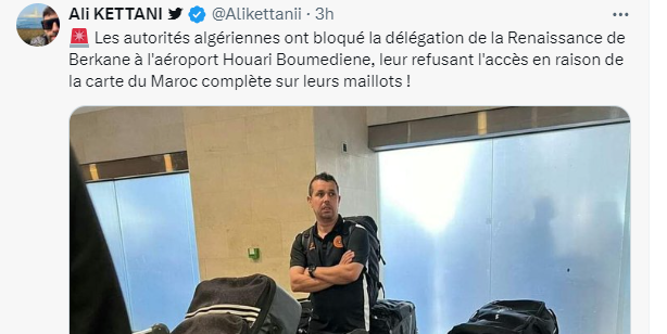 Demi - finale de la Coupe de la CAF/   La RSB bloquée à l'aéroport d’Alger par les autorités algériennes ! Demi - finale de la Coupe de la CAF/   La RSB bloquée à l'aéroport d’Alger par les autorités algériennes !
