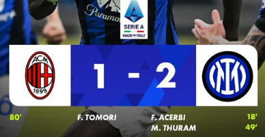 Serie A 2024 :  L’Inter officiellement Champion