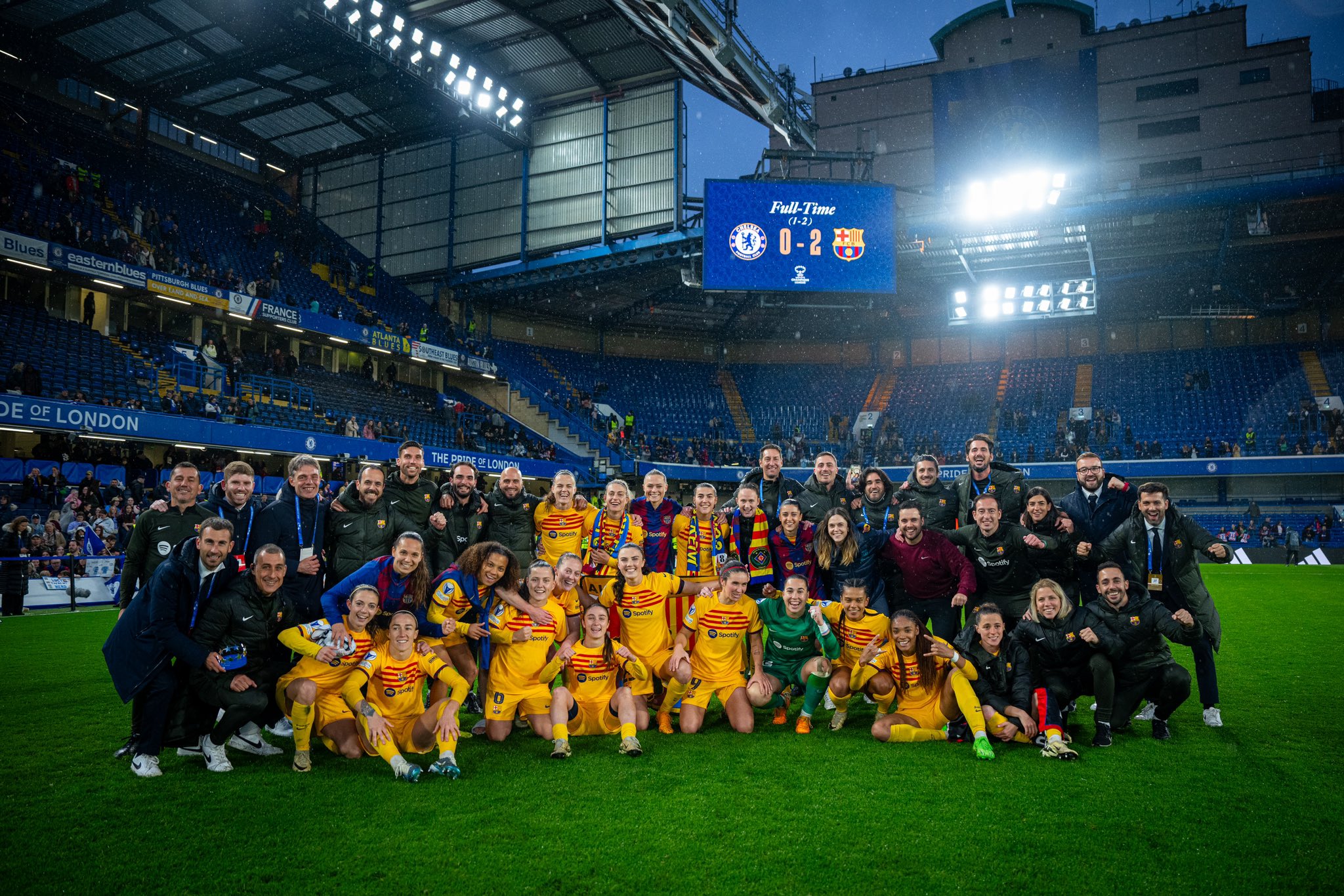 Ligue féminine des champions UEFA:  Le Barça renverse Chelsea à Londres Ligue féminine des champions UEFA:  Le Barça renverse Chelsea à Londres