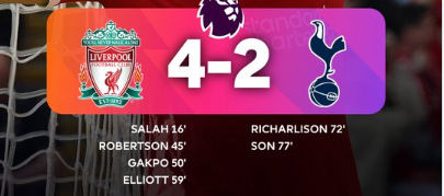 Premier League/Liverpool - Tottenham:  La vidéo de la victoire des Reds