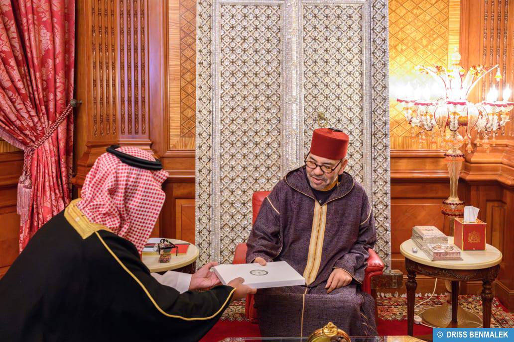 SM le Roi reçoit SAR le Prince Turki Ben Mohammed Ben Fahd, porteur d'un message du Roi Salmane