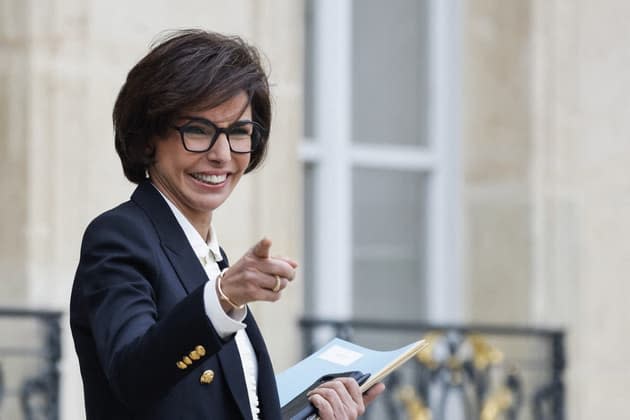Rachida Dati  visite le pavillon marocain au Festival de Cannes