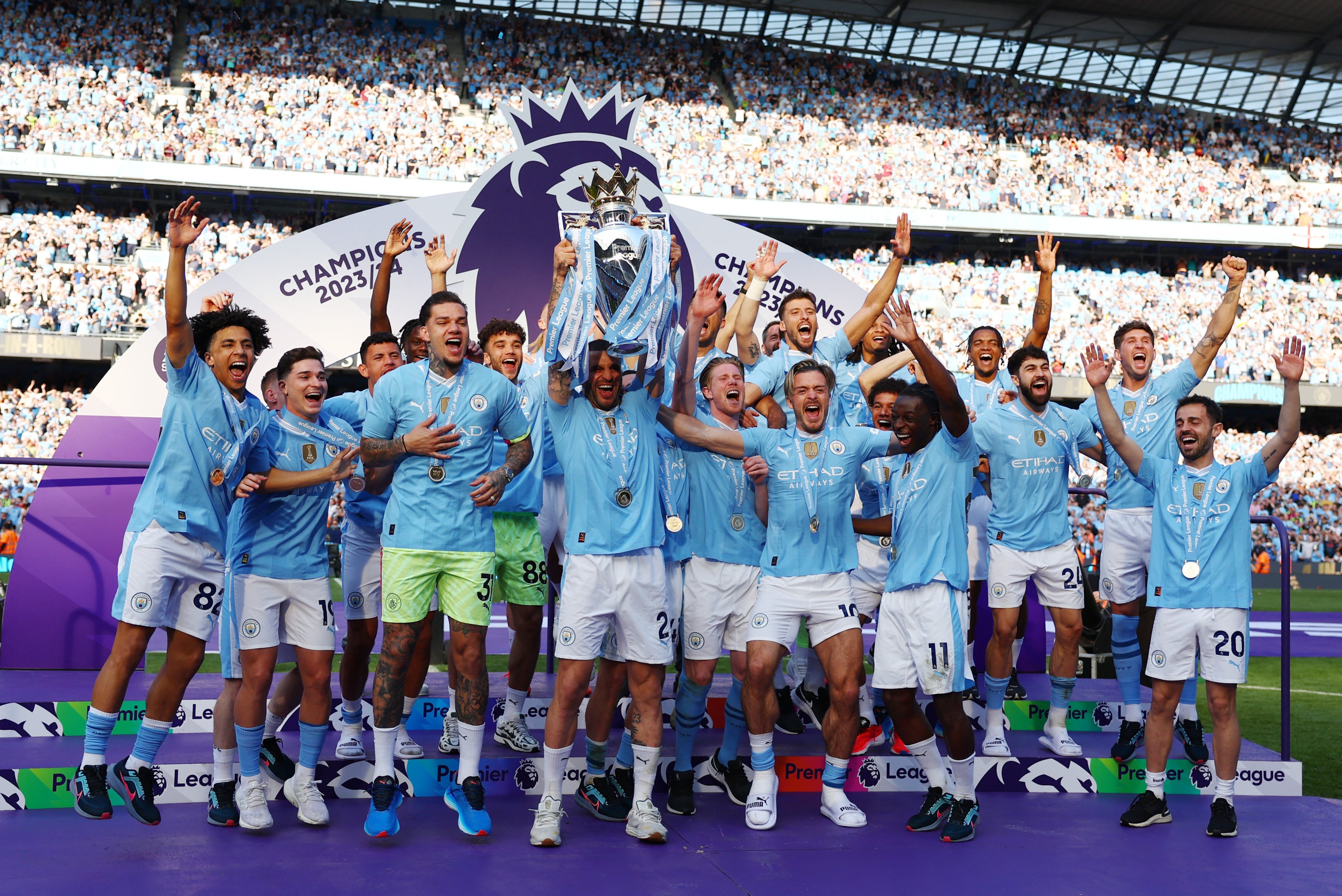 Premier League: Manchester City Champions 2024