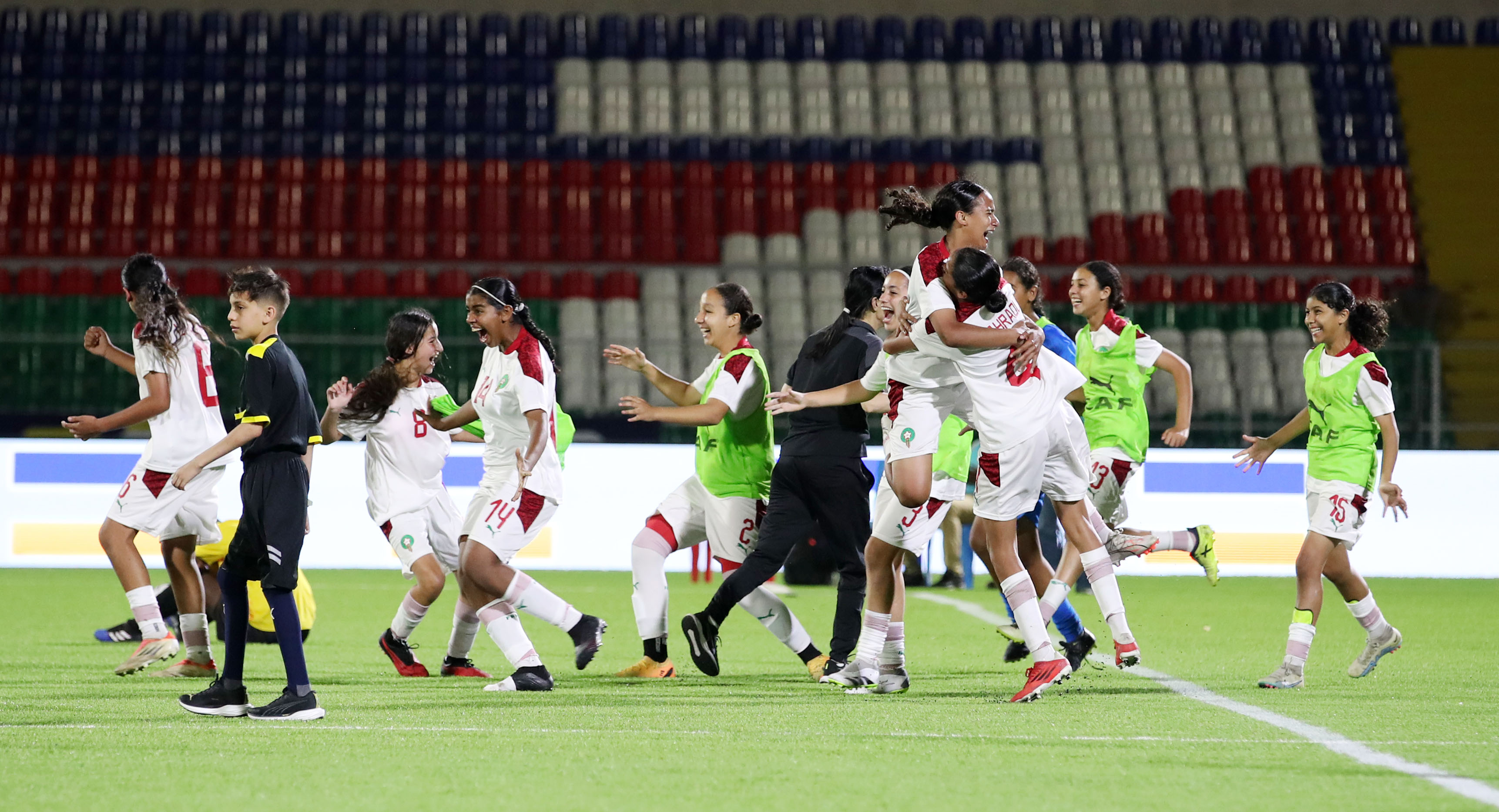 La joie des Marocaines après la qualification