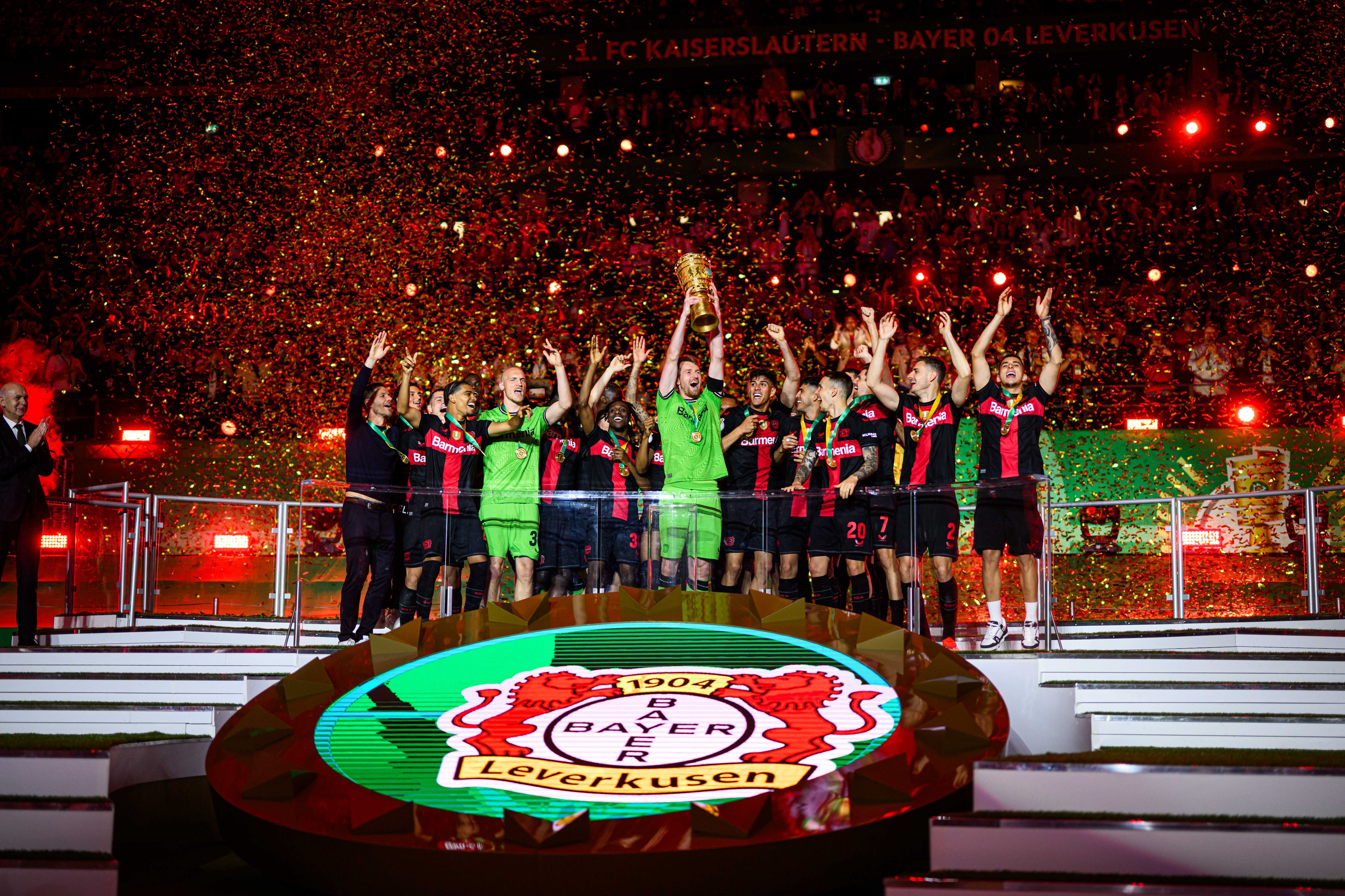 Finale. Coupe d’Allemagne / Leverkusen vs Kaiserslautern:   Amine Adli et coéquipiers vainqueurs pour un doublé historique!