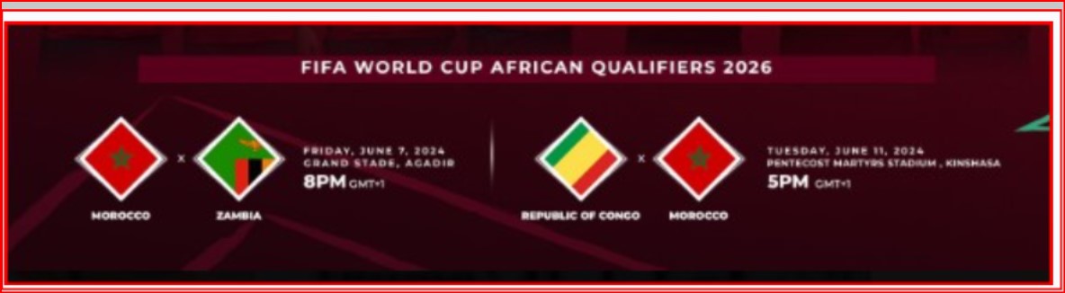 Equipe nationale A / Liste des convoqués pour la Fenêtre FIFA juin 2024: Dari et Sais rappelés, Targhalline convoqué