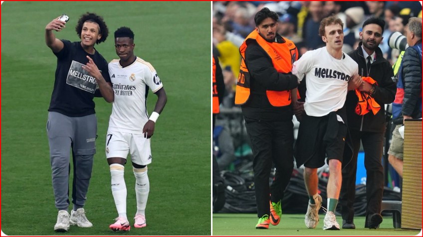 Finale LDC/ Envahissement du terrain ?  Un défi de 350.000€  en est la cause ! Finale LDC/ Envahissement du terrain ?  Un défi de 350.000€  en est la cause !