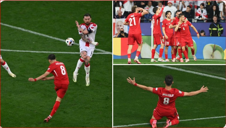 Arda Guler auteur du 2e but de la victoire turque Arda Guler auteur du 2e but de la victoire turque