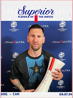 Copa América USA 24 : Messi et l’Argentine en finale Copa América USA 24 : Messi et l’Argentine en finale