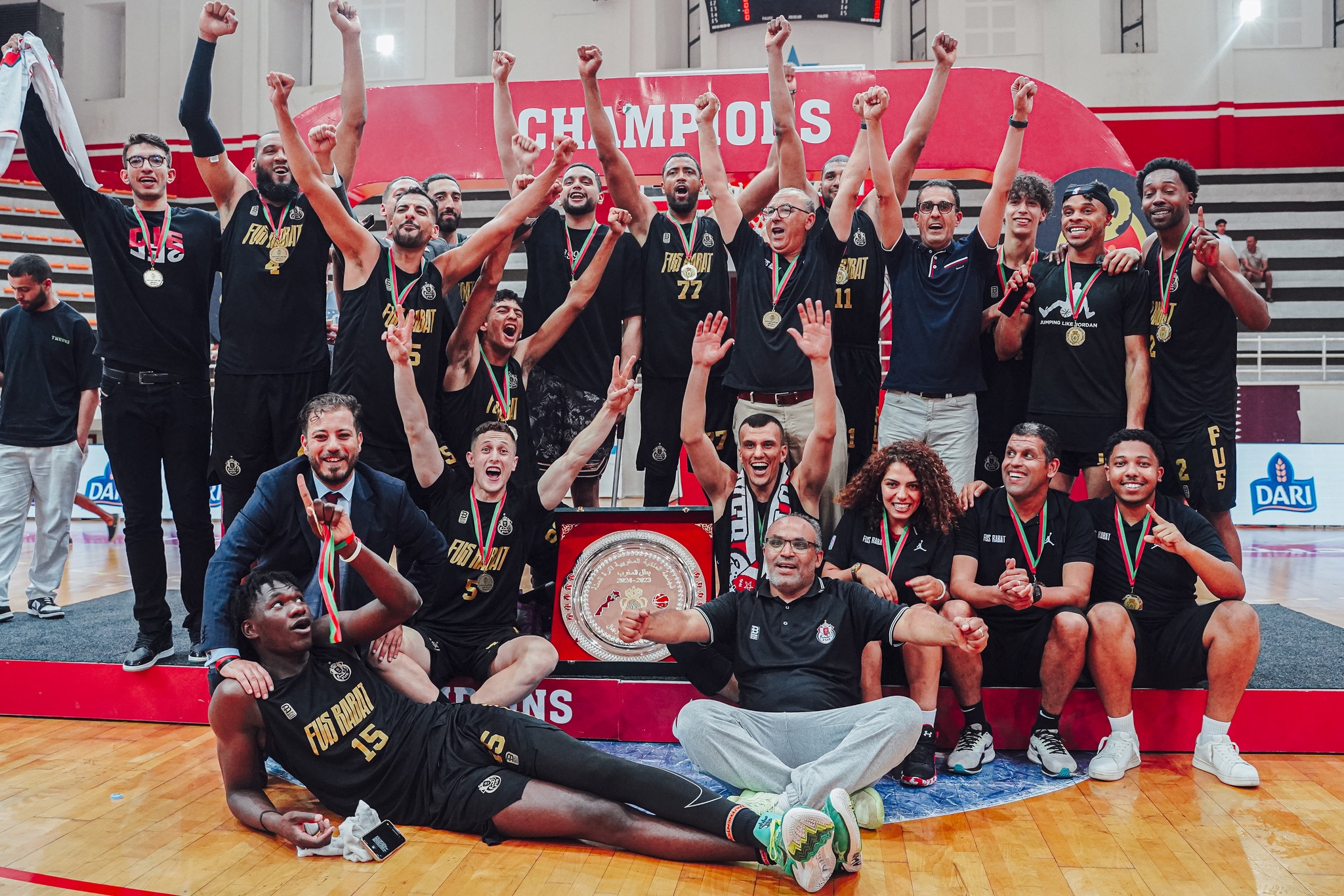 Basket-ball - Division d'Excellence masculine : Le FUS Champion 2023-2024