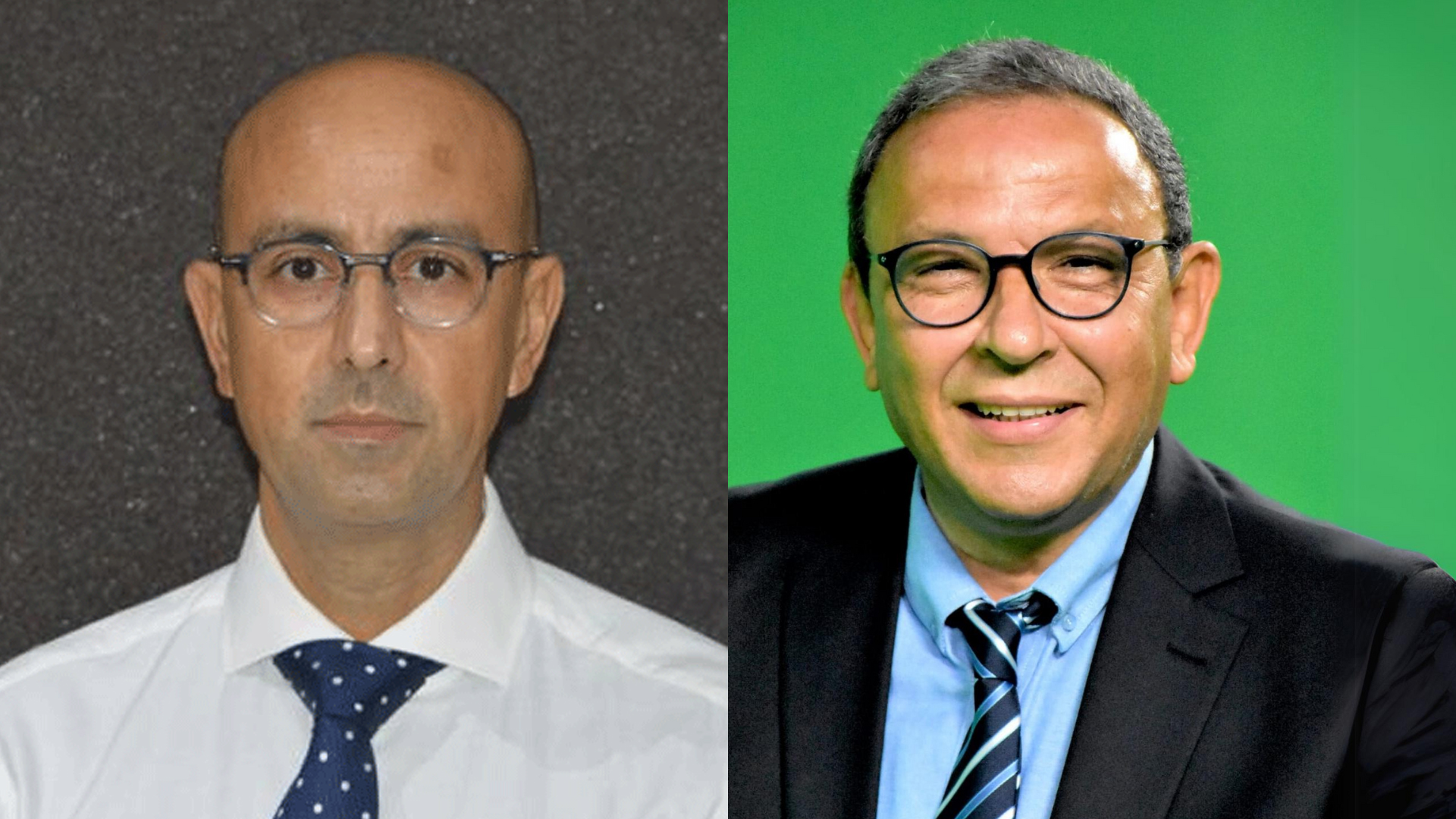 Dr Anwar CHERKAOUI avec Pr Driss Elkabbaj, néphrologue militaire,  président de la société marocaine de néphrologie.