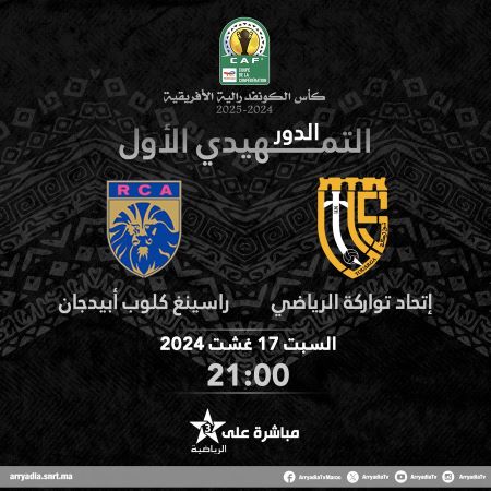 Foot africain interclubs saison 24/25: RCA, UTS et AS FAR entrent en lice