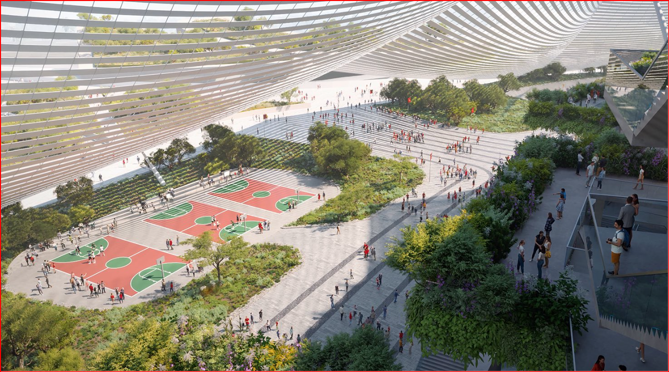 CDM 2030 : Le projet du Stade Hassan II  CDM 2030 : Le projet du Stade Hassan II