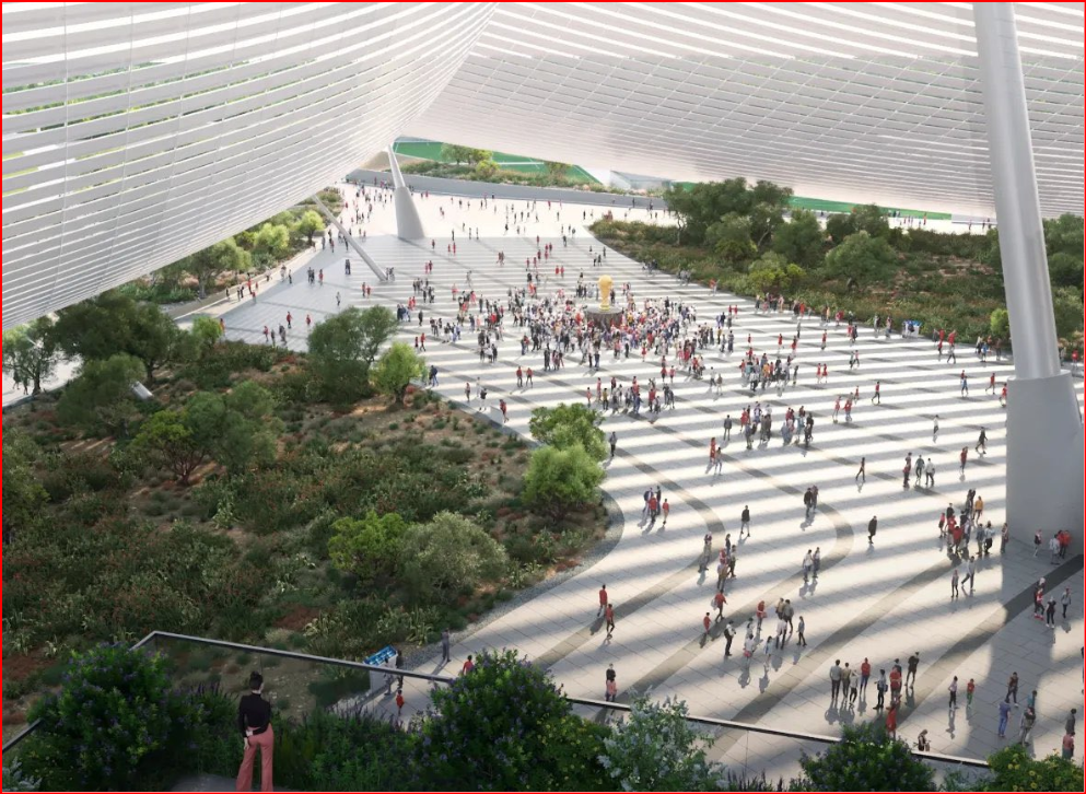 CDM 2030 : Le projet du Stade Hassan II  CDM 2030 : Le projet du Stade Hassan II