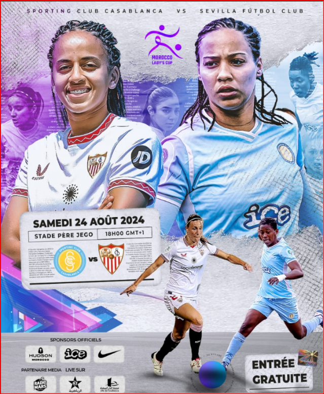 Football amical féminin: Racing Casablanca - FC Séville  au Père Jégo ce samedi 