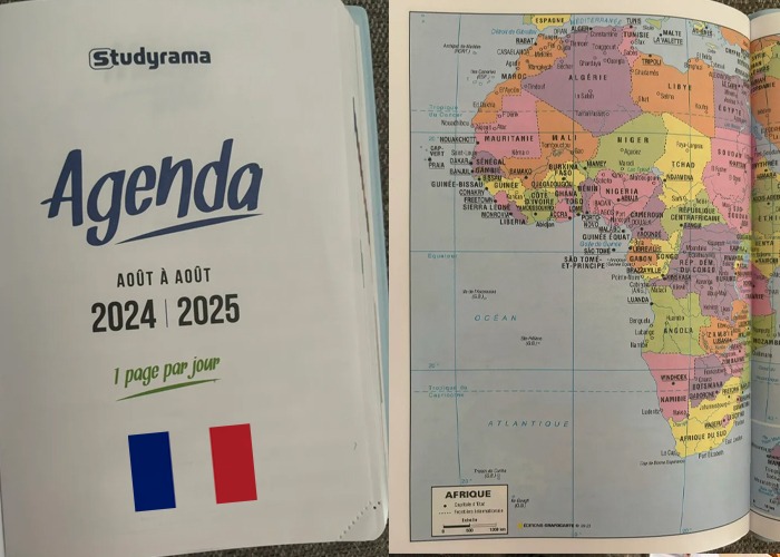 La carte complète du Maroc intégrée dans les manuels scolaires français