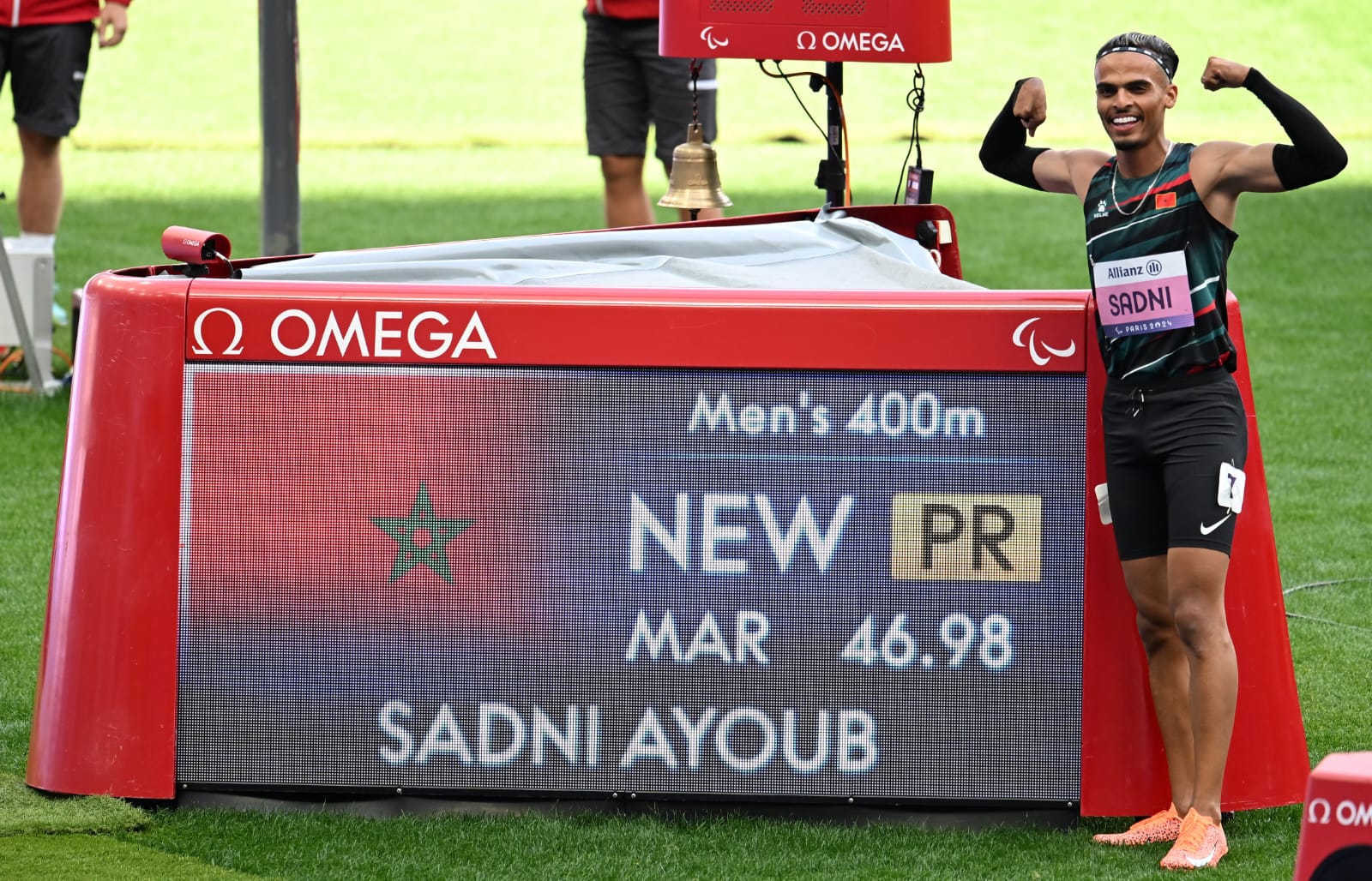 Sadni a fait tomber le record d'El Haddaoui quelques instants après sa validation par les organisateurs ! Photo Chidmi Sadni a fait tomber le record d'El Haddaoui quelques instants après sa validation par les organisateurs ! Photo Chidmi