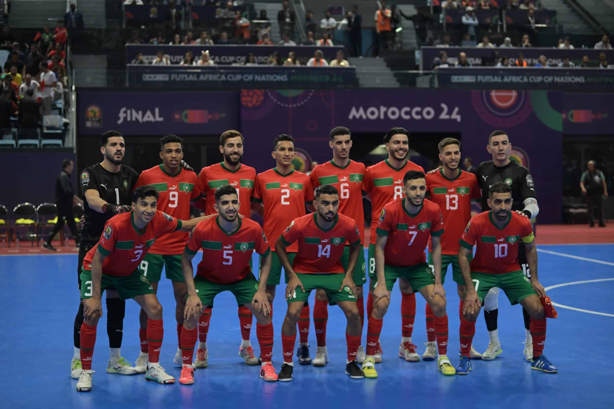 Mondial-2024 de futsal : Tous les voyants sont au vert pour les Lions de l’Atlas Mondial-2024 de futsal : Tous les voyants sont au vert pour les Lions de l’Atlas