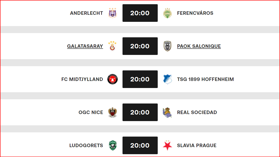 Europa League UEFA /J1: Tissoudali, Mazraoui, Sofiane Diop et  Aguerd actifs ce soir Europa League UEFA /J1: Tissoudali, Mazraoui, Sofiane Diop et  Aguerd actifs ce soir