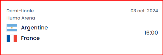 CDM Futsal : ‘’Argentine-France’’ pour une place en finale ce jeudi CDM Futsal : ‘’Argentine-France’’ pour une place en finale ce jeudi