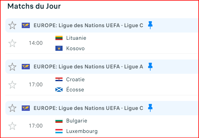 Ligue des Nations. UEFA: Espagne-Danemark, l’affiche du jour ! Ligue des Nations. UEFA: Espagne-Danemark, l’affiche du jour !