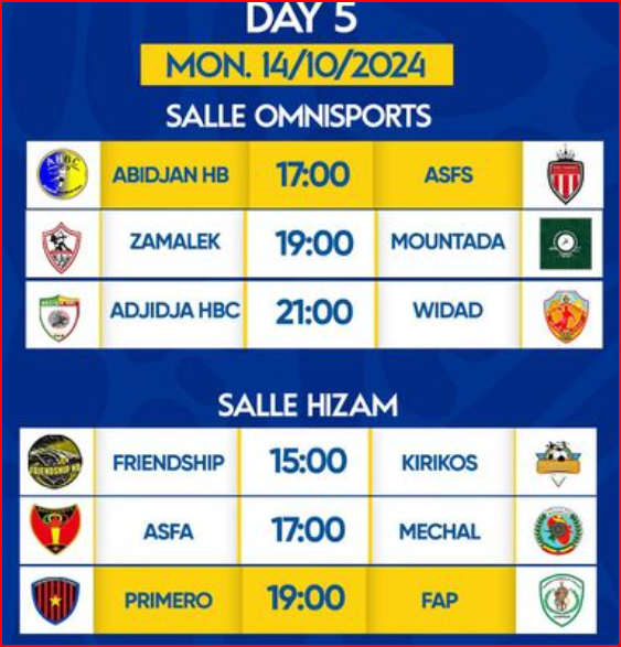 Handball. Championnat d’Afrique des clubs champions. Laâyoune 24: Ce soir, Derb Sultan vs Zamalek ! Handball. Championnat d’Afrique des clubs champions. Laâyoune 24: Ce soir, Derb Sultan vs Zamalek !